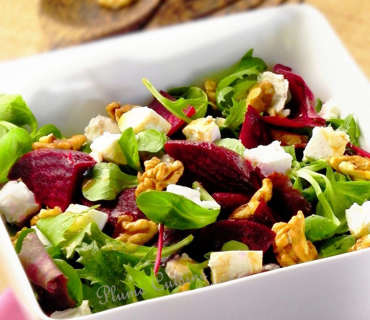Salade Betteraves-Pommes au Curry